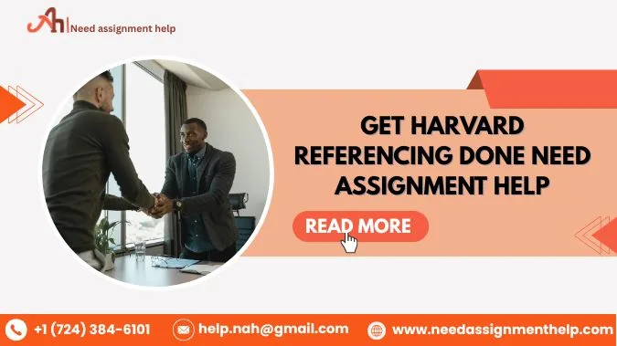 Get Harvard Referencing Done | Need Assignment Help